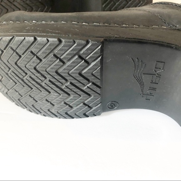 DANSKO PROFESSIONAL Oiled black CLOGS Size 42 NEW - Picture 9 of 16
